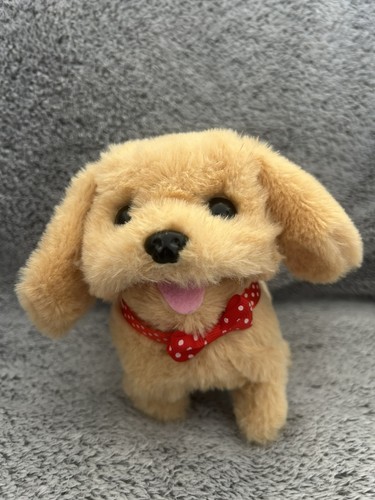 Walking toy dog - walking,