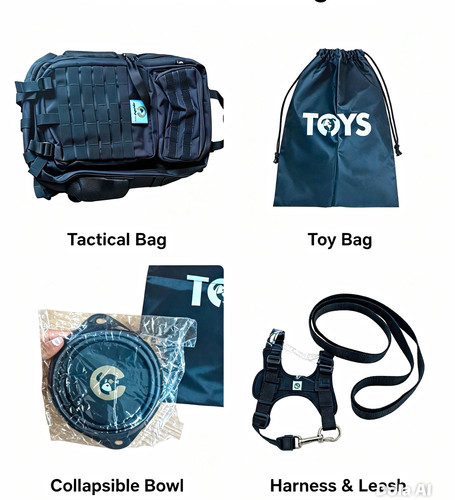 Cubby dog walking set - set, |