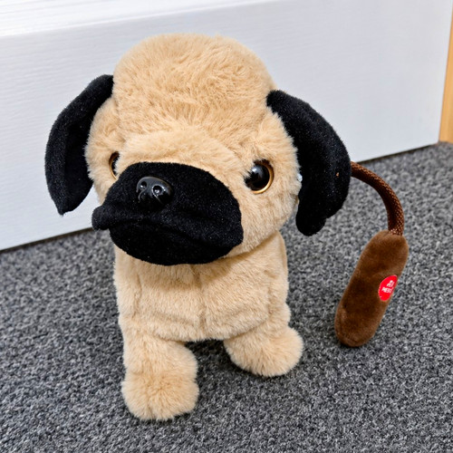 Plush pug dog soft - pug,