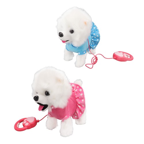 Electronic plush dog - plush,