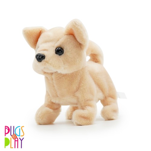 Interactive walking dog plush - dog,