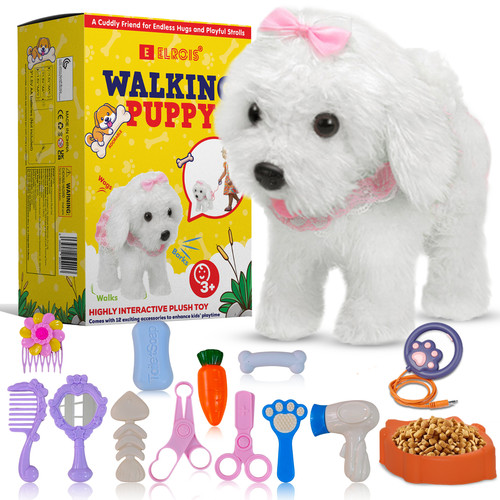 Electronic plush dog - electronic,