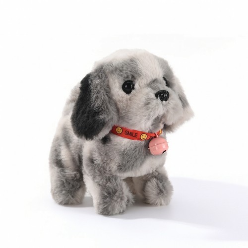 Walking toy dog with - toy, bell