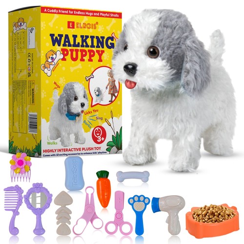 Walking dog toy - toy, respond