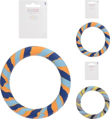 Dog chew toy rubber ring - dog,