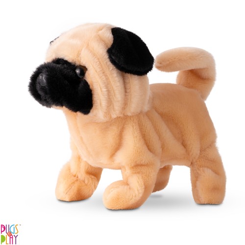 Interactive walking dog plush - interactive,