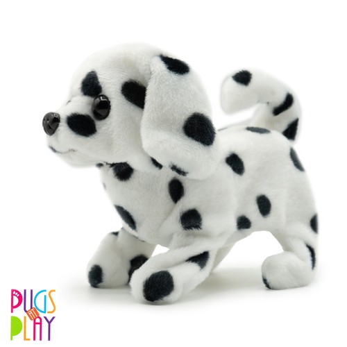 Interactive walking dog plush - interactive,