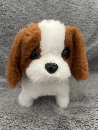 Walking toy dog with waggy - walking,