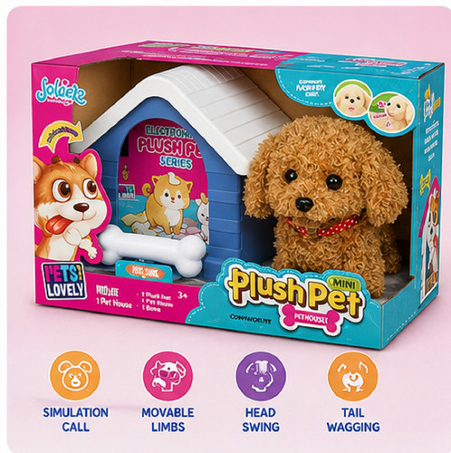 Cute electronic baby plush - baby, pet