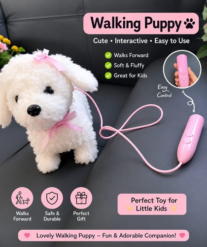 Interactive walking puppy - walking,